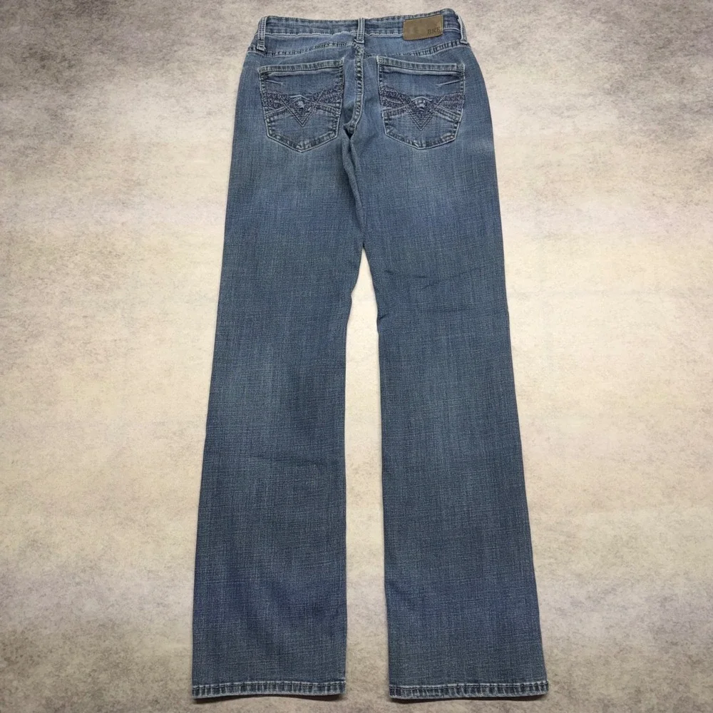 Buckle BKE Jake Mens Straight Leg Jeans 30x34 Blue Denim Y2K Skater Streetwear - Picture 2 of 11